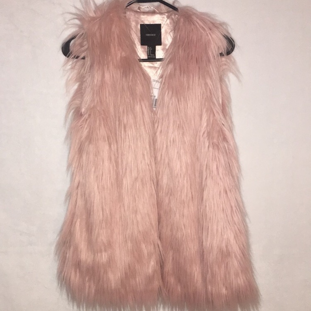 Forever 21 Furry Vest
